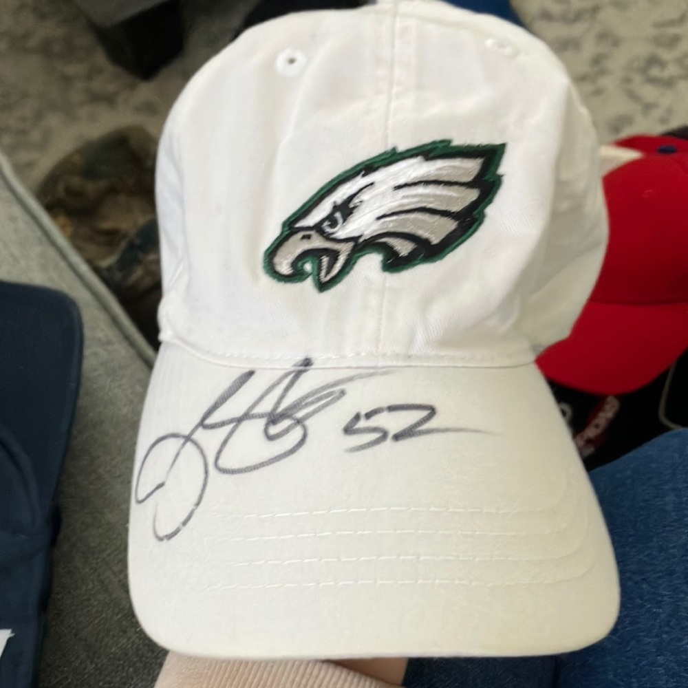 Signed Philadelphia Eagles Hat